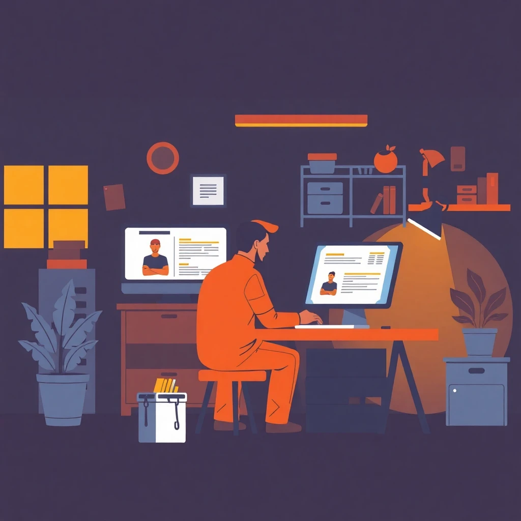 Comparando trabajos de reparto