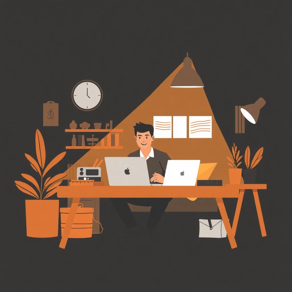 Trabajando desde casa