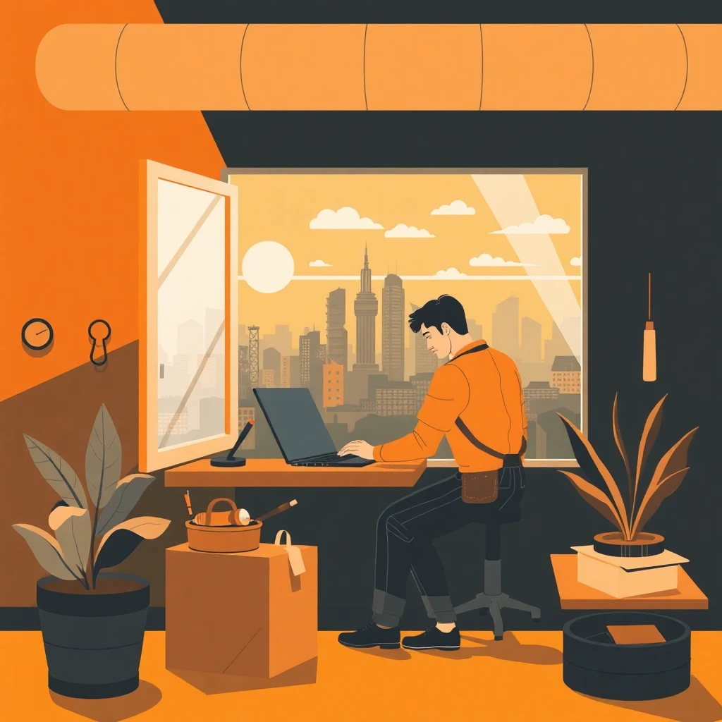 Trabajando desde casa