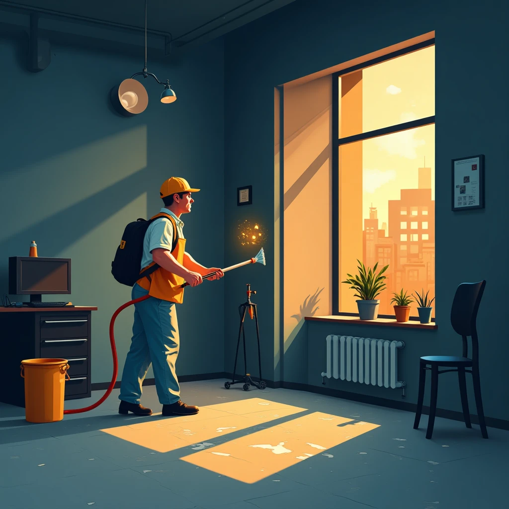 Dynamic cleaning job