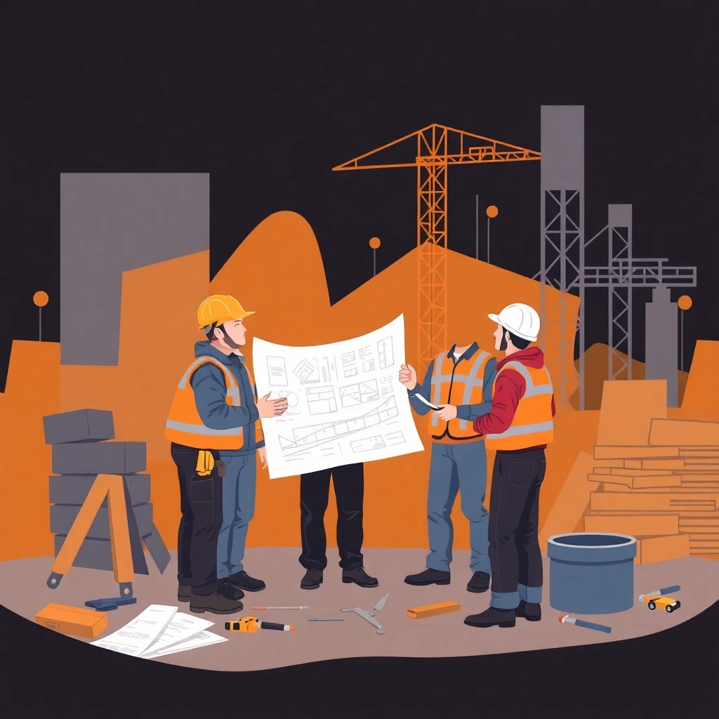 Construction team planning