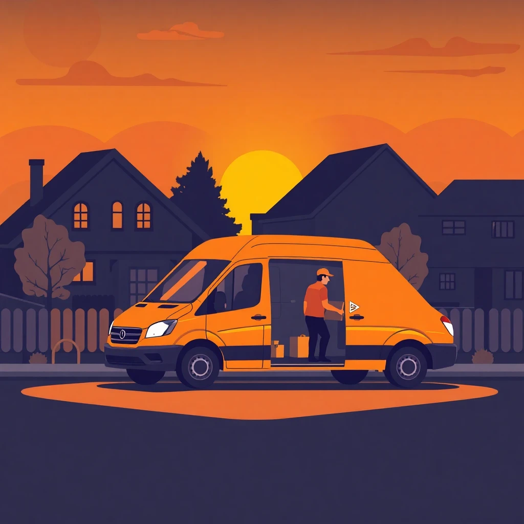 High-paying courier job