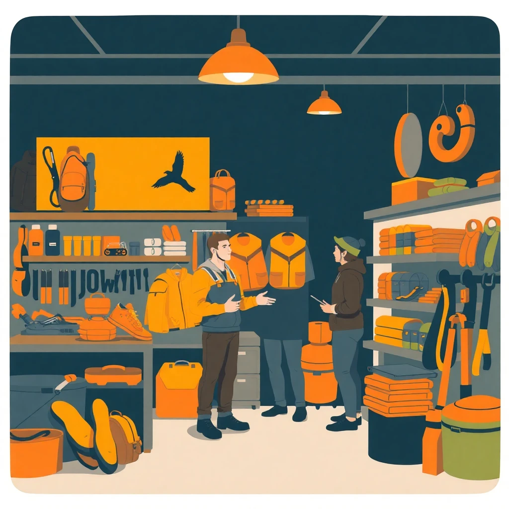 Outdoor gear sales environment