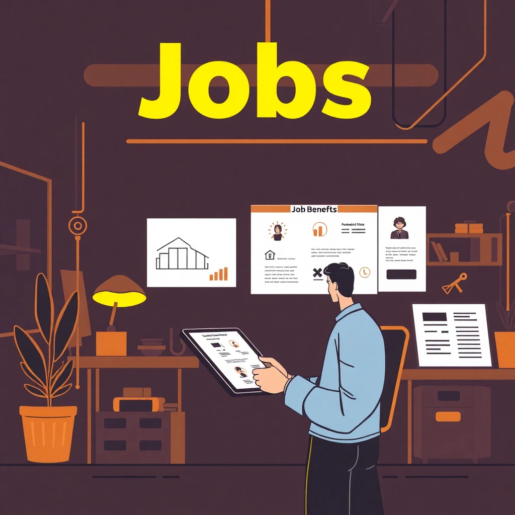 Reviewing job benefits