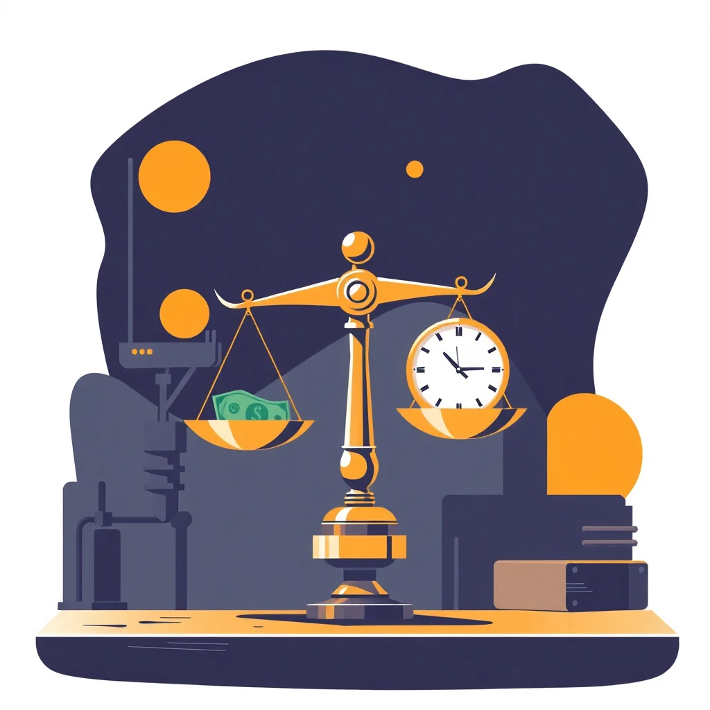 Balancing time and money in jobs