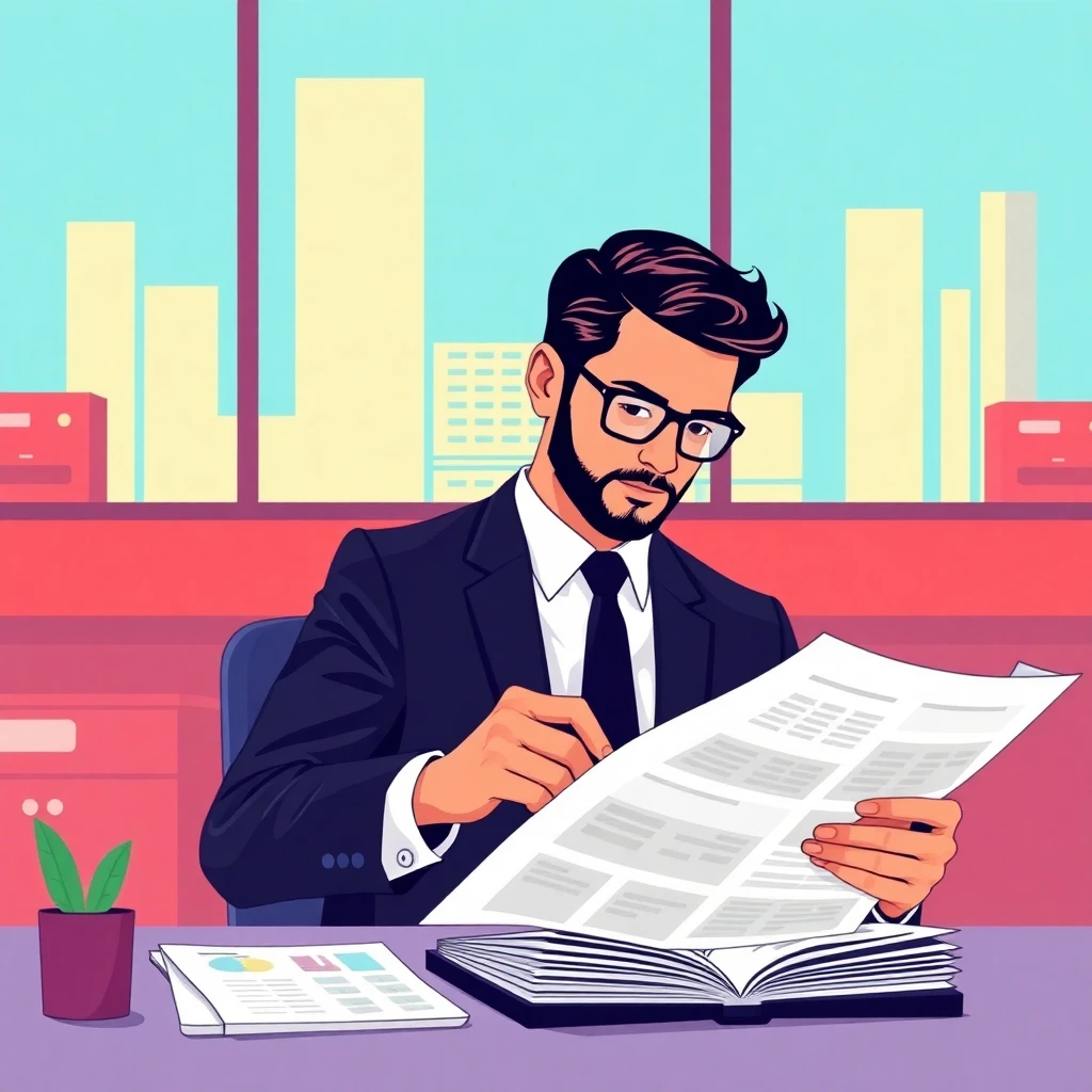 Reviewing financial reports