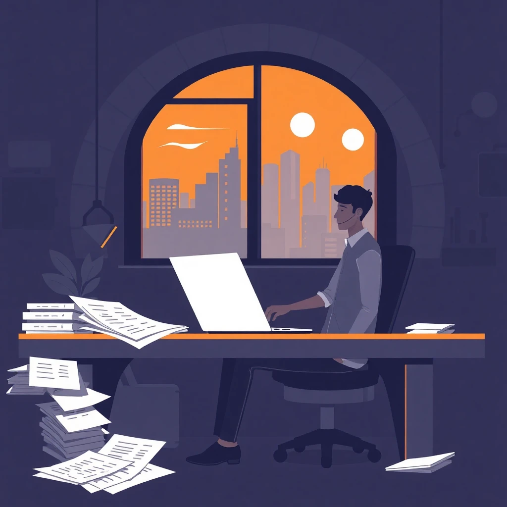 Freelancer working on finance jobs