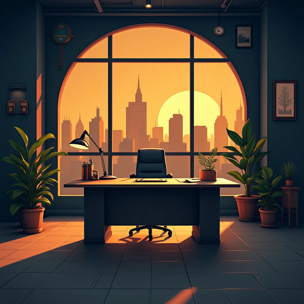 High-paying finance job setting