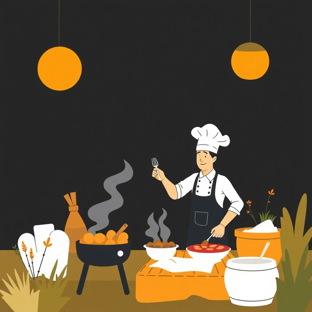 Chef enjoying a flexible cooking role