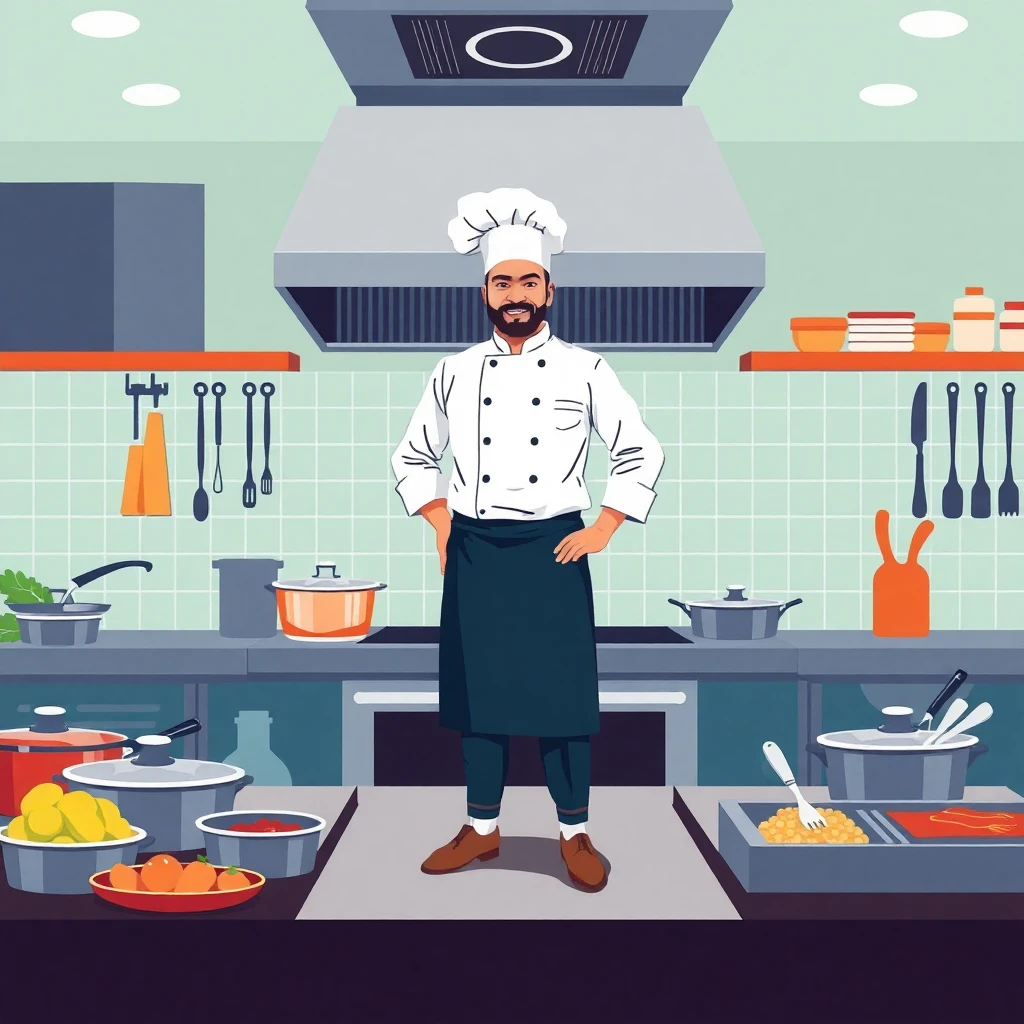 High-paying chef job environment