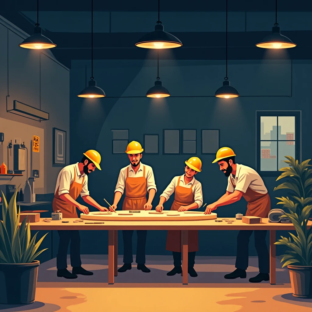 Efficient assembly line