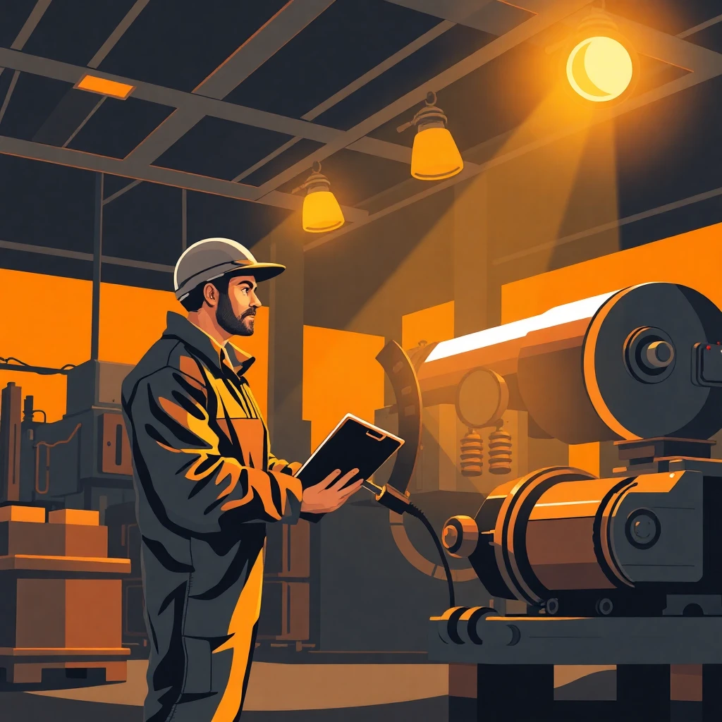 High-paying manufacturing job setting