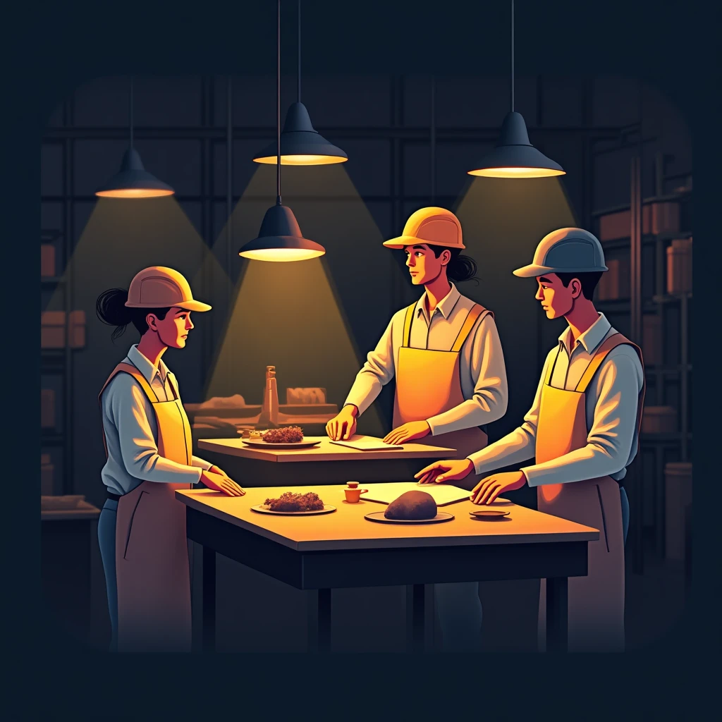 Team collaboration on manufacturing floor