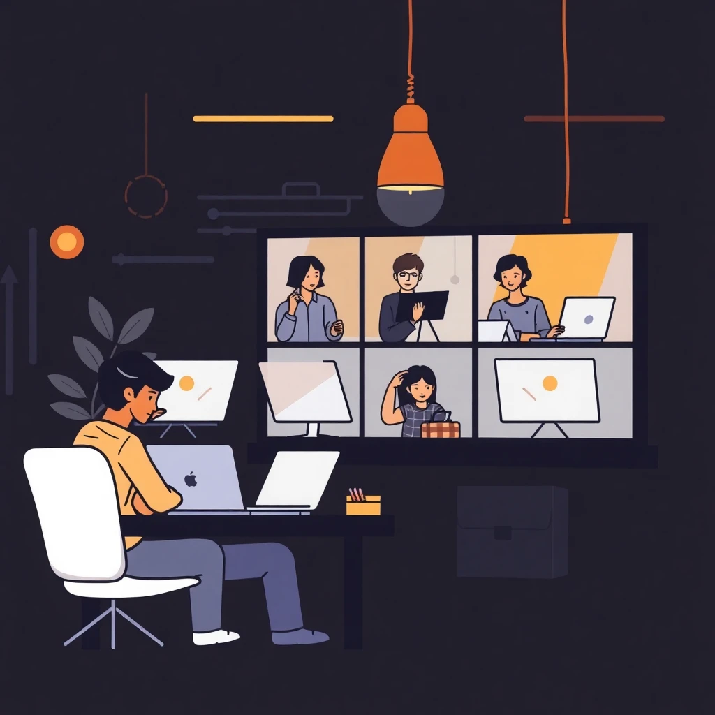Remote team collaboration