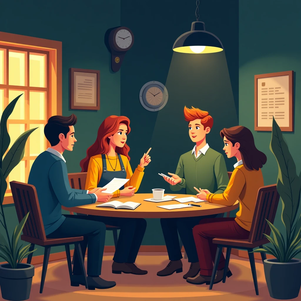 Mental health support strategy meeting
