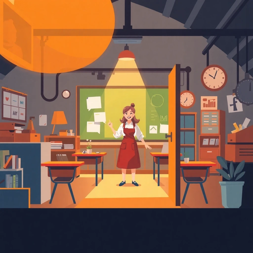 Welcoming new teachers