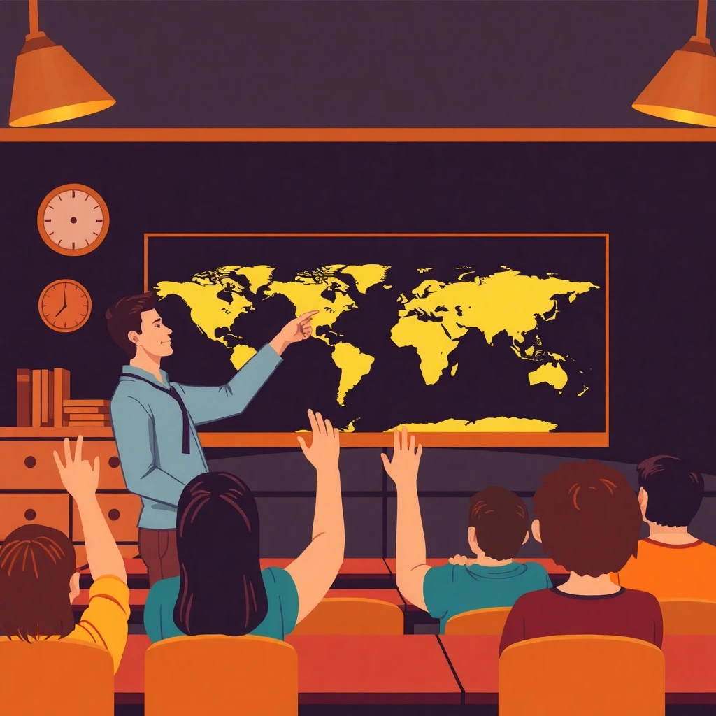 Engaging classroom setting