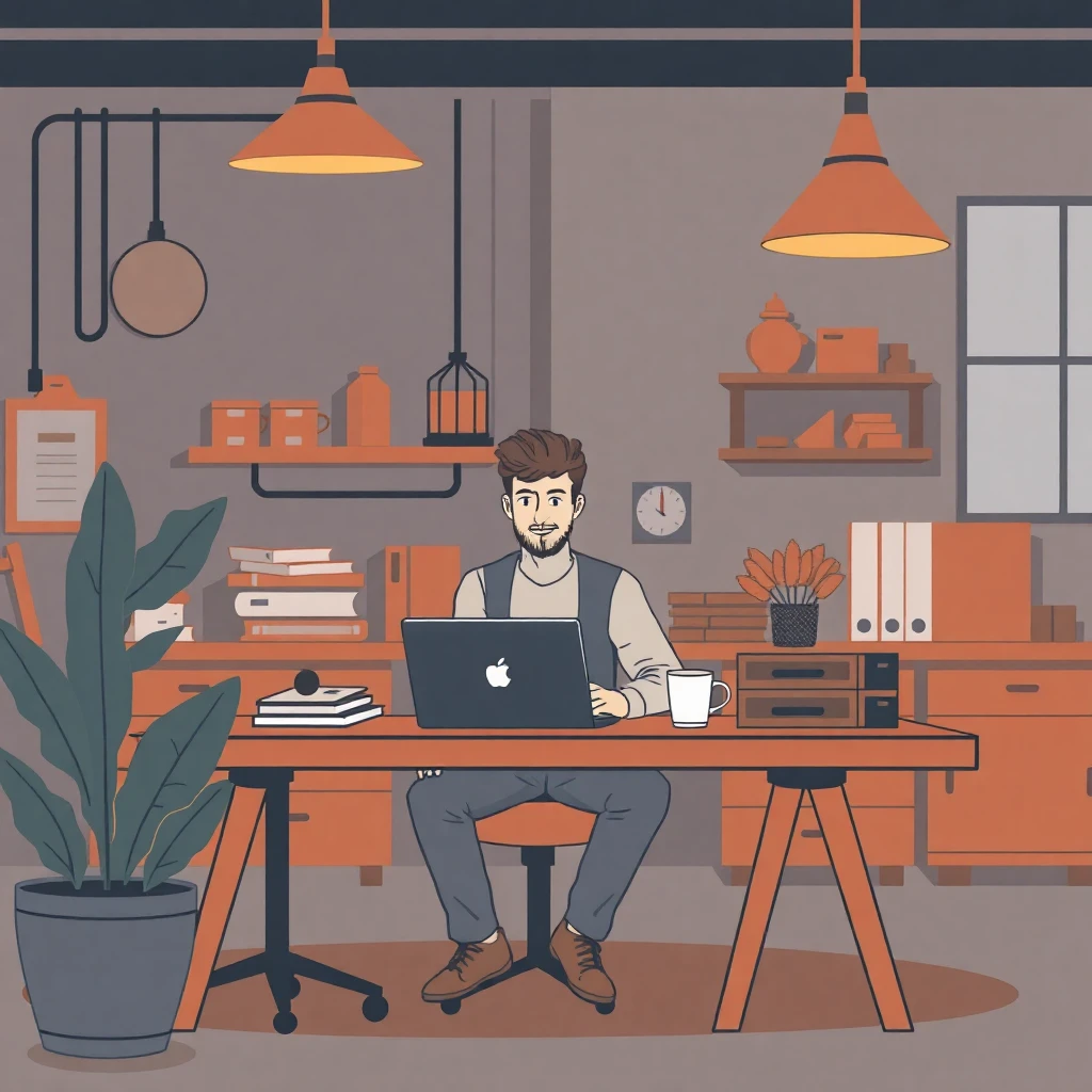 Espacio de trabajo híbrido