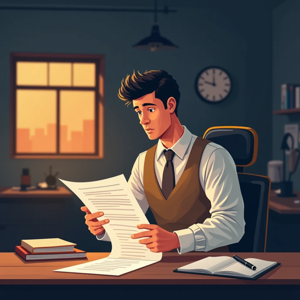 Revisando contratos laborales