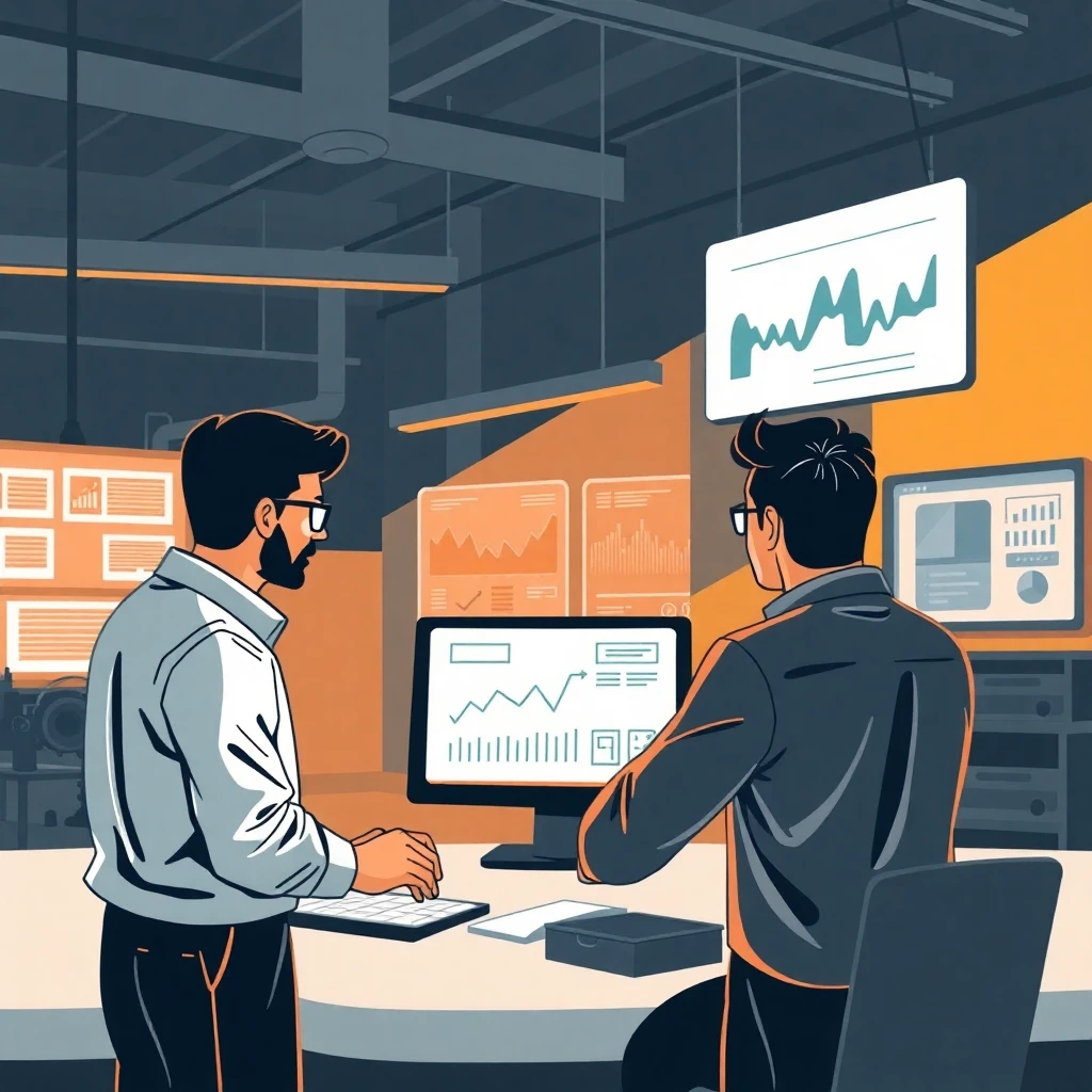 Discusión de equipo sobre datos