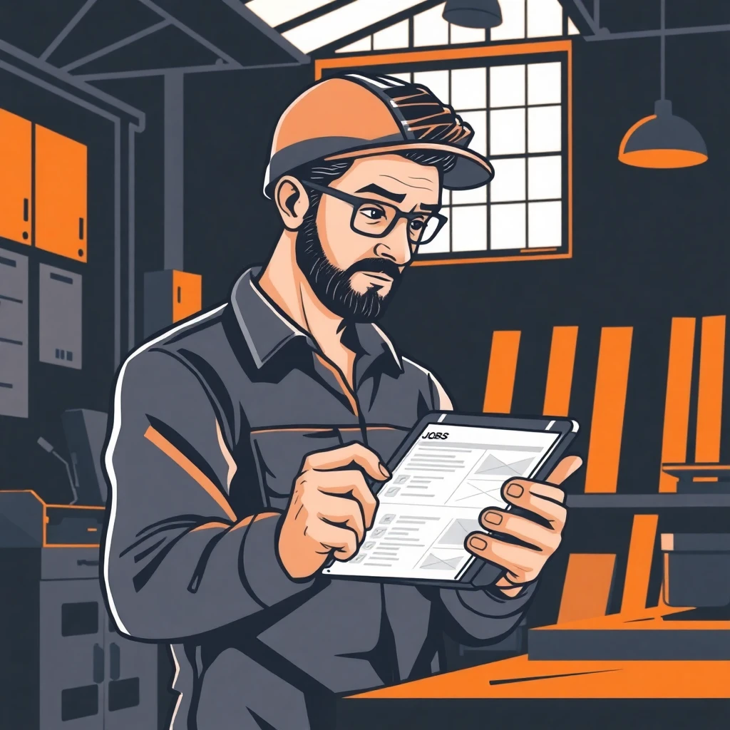 Reviewing job listings