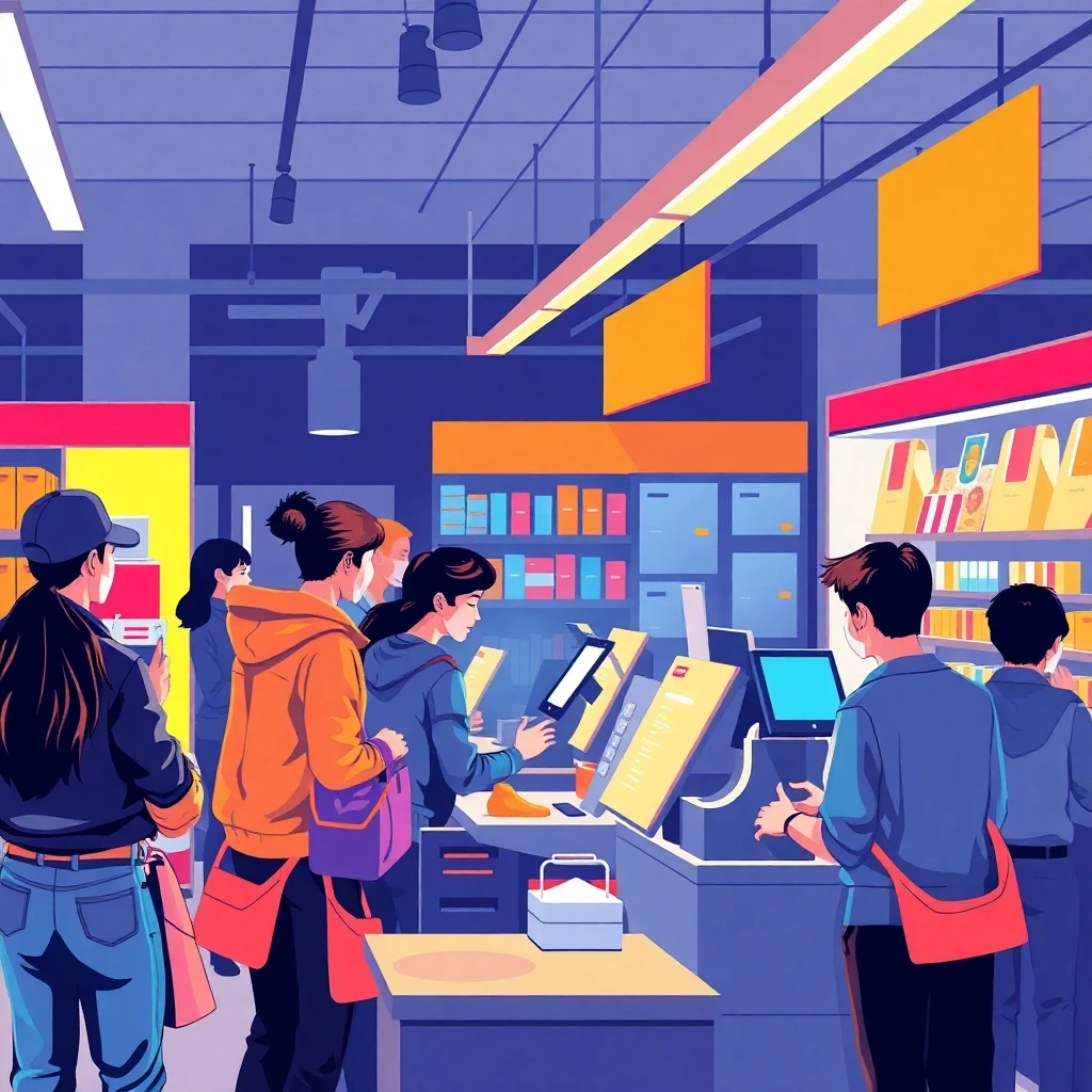 Flexible cashier environment