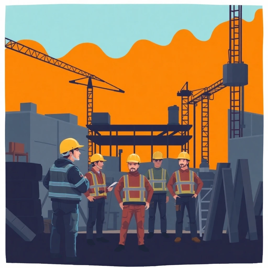 Chantier de construction