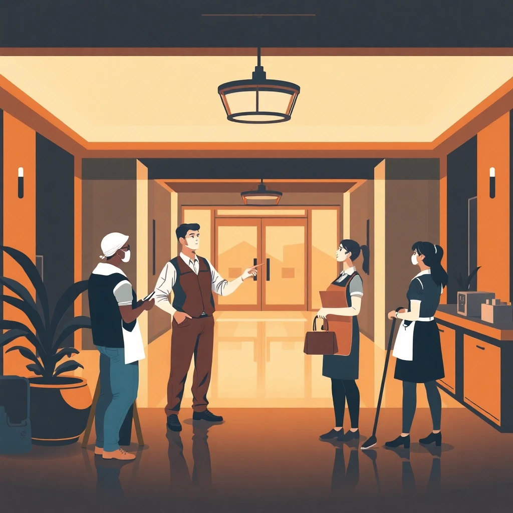 Supervisory cleaning role