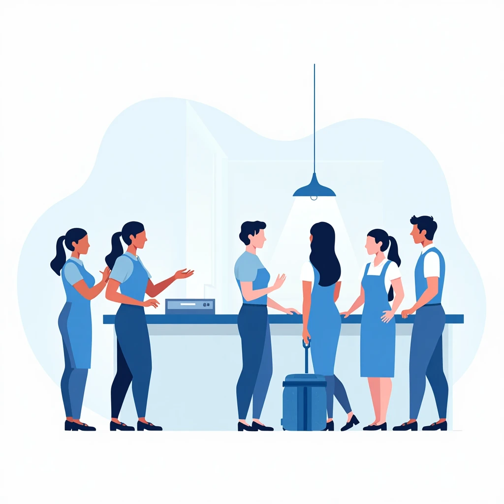 Housekeeping team meeting