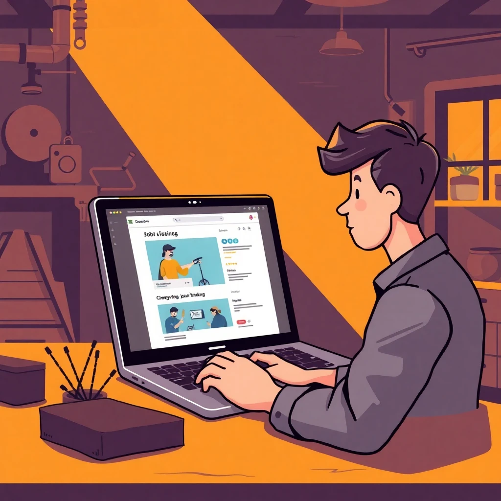 Comparing cleaning job listings