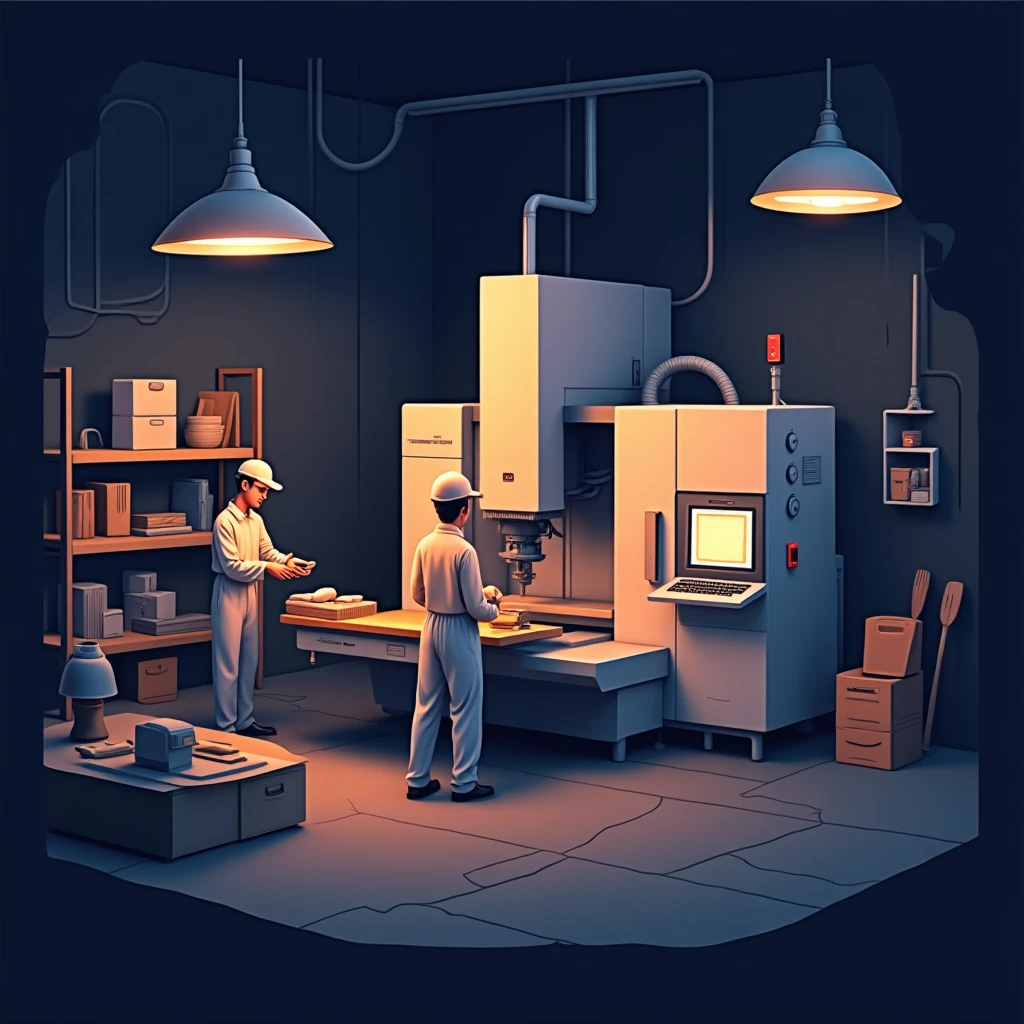 Advanced CNC operations in a Dutch factory