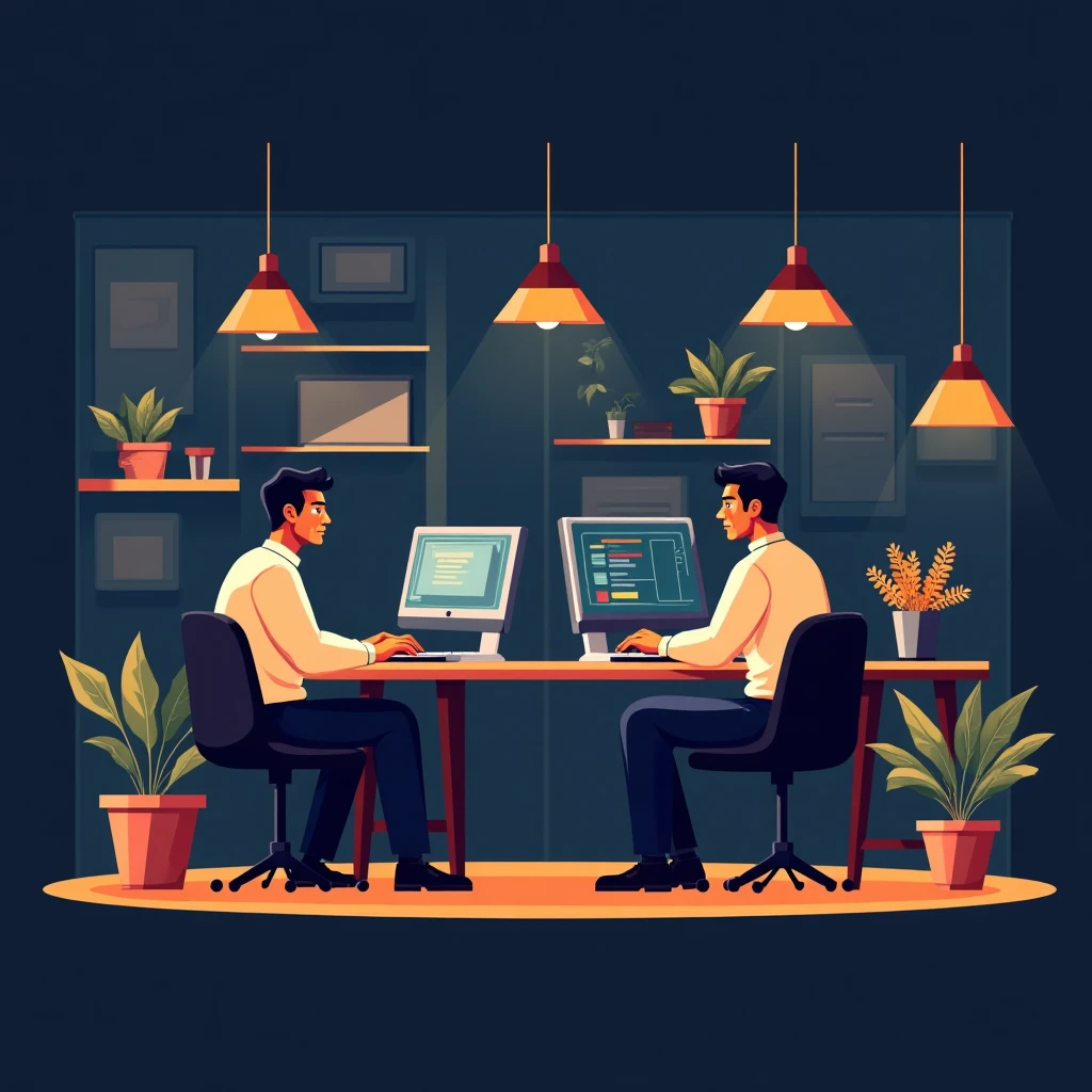 Trabajo en equipo en un entorno híbrido