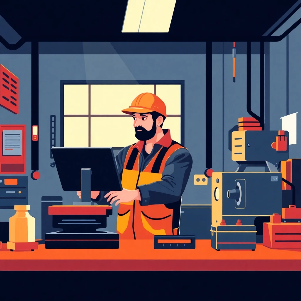 Trabajo técnico en acción