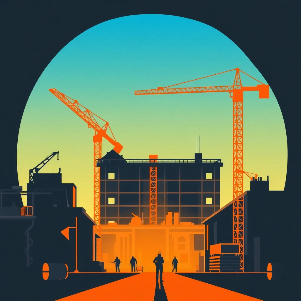 Dubai construction site