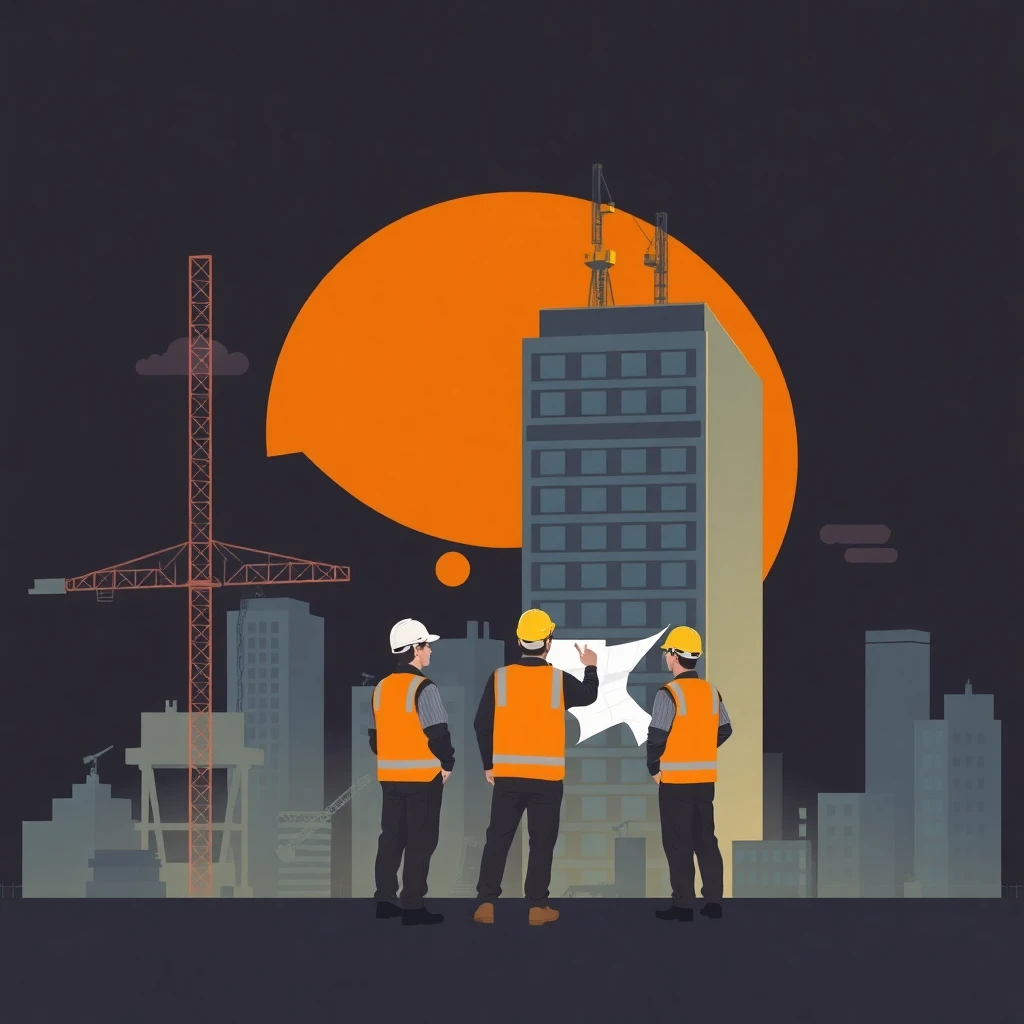 Construction site leadership