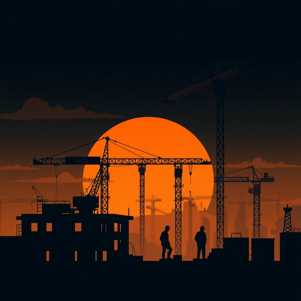 Dynamic construction site