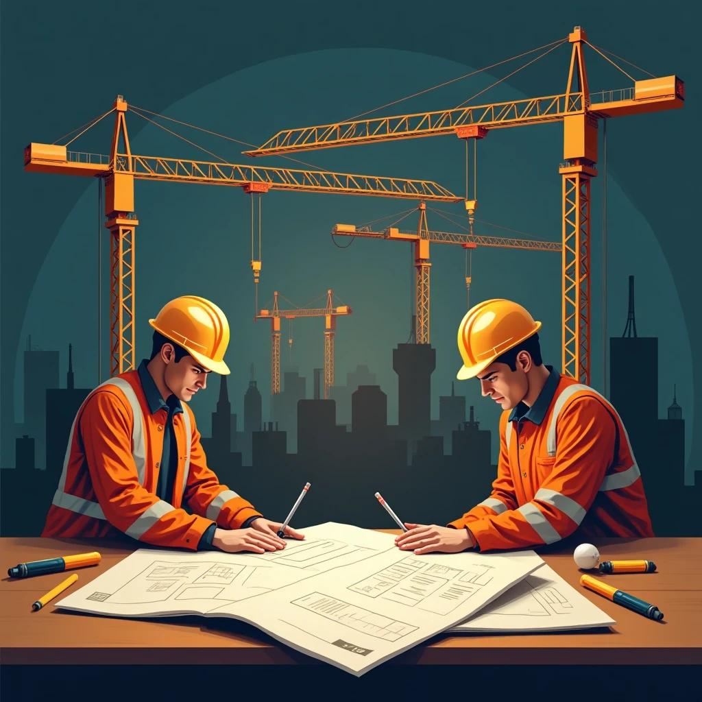 Dynamic construction site