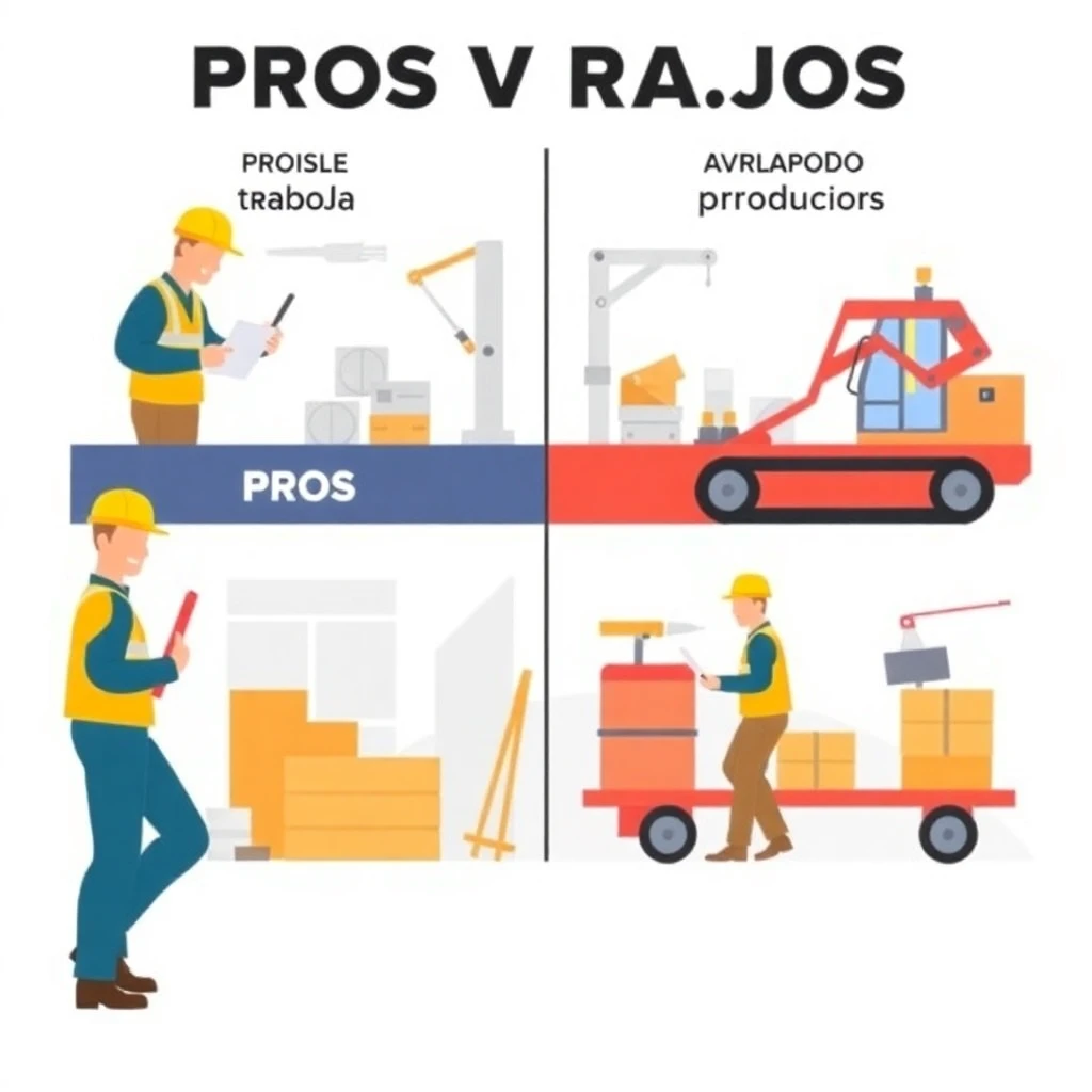Comparación de trabajos de producción