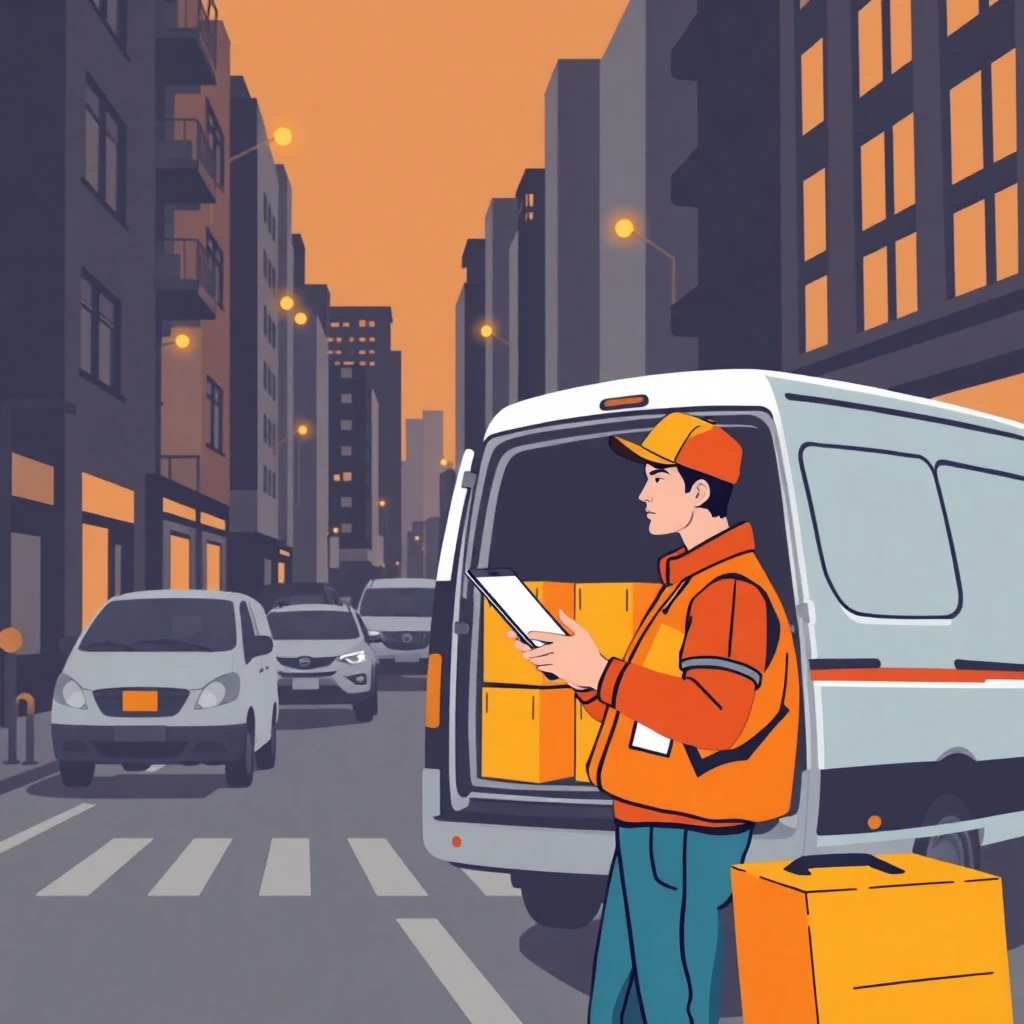 High-paying delivery job