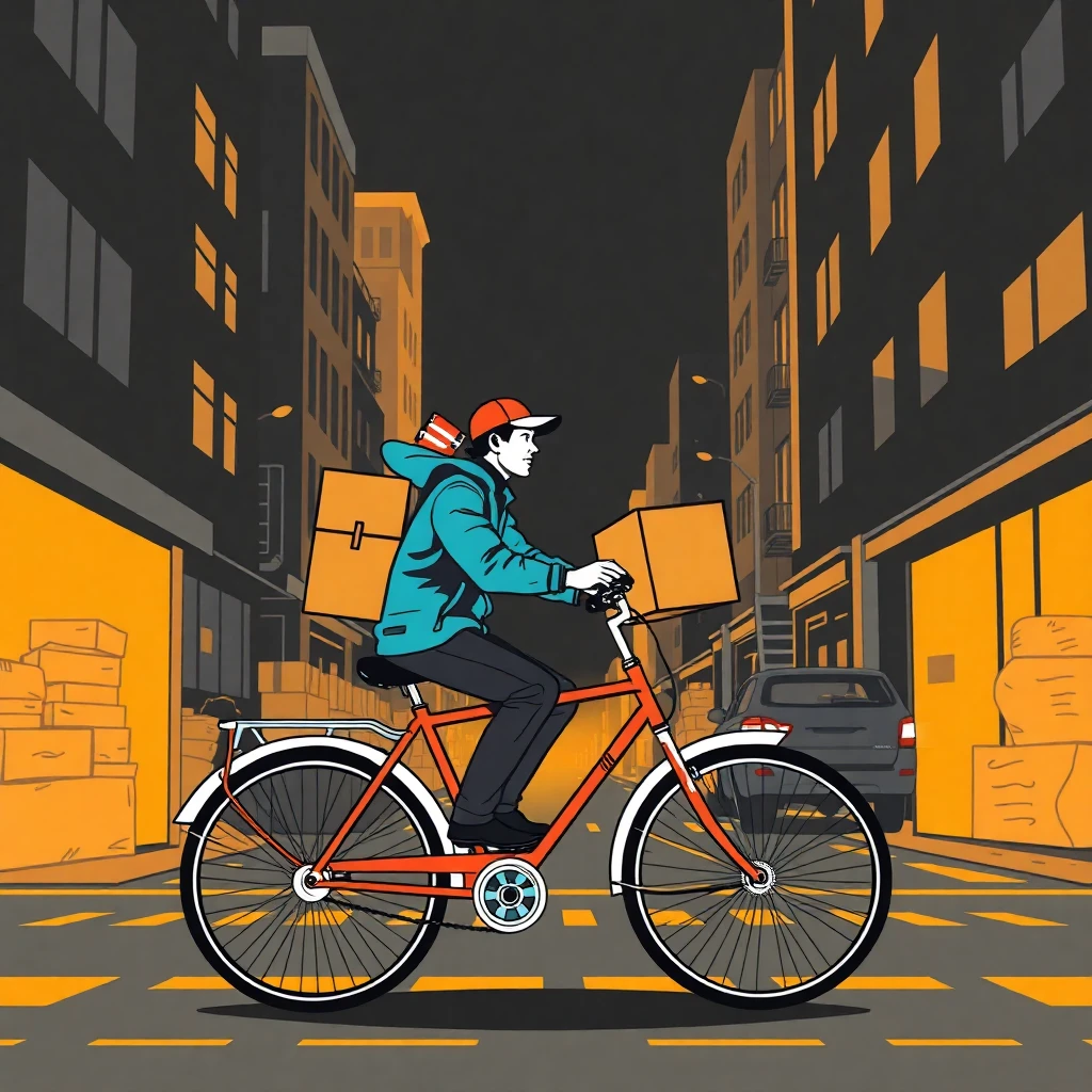 Flexible courier work