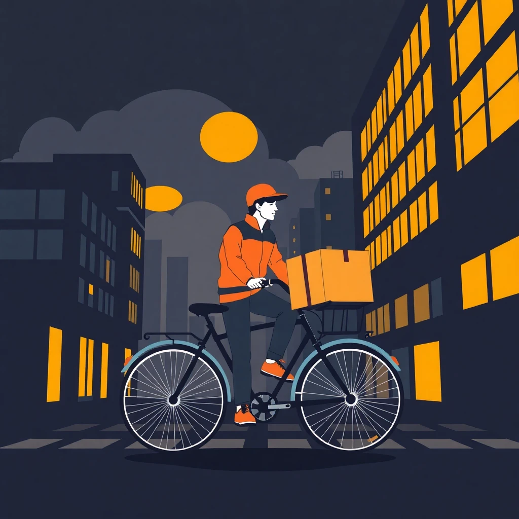 Flexible courier job