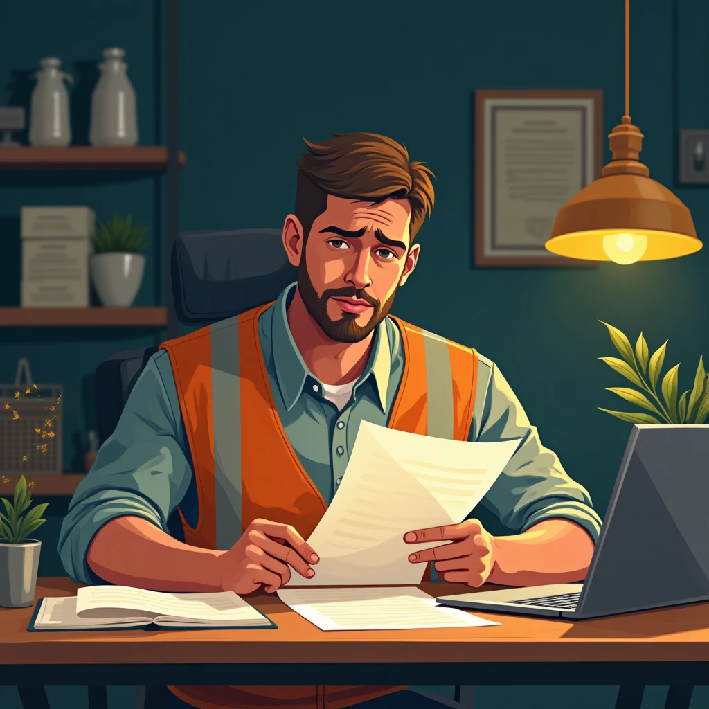 Revisando contrato de trabajo