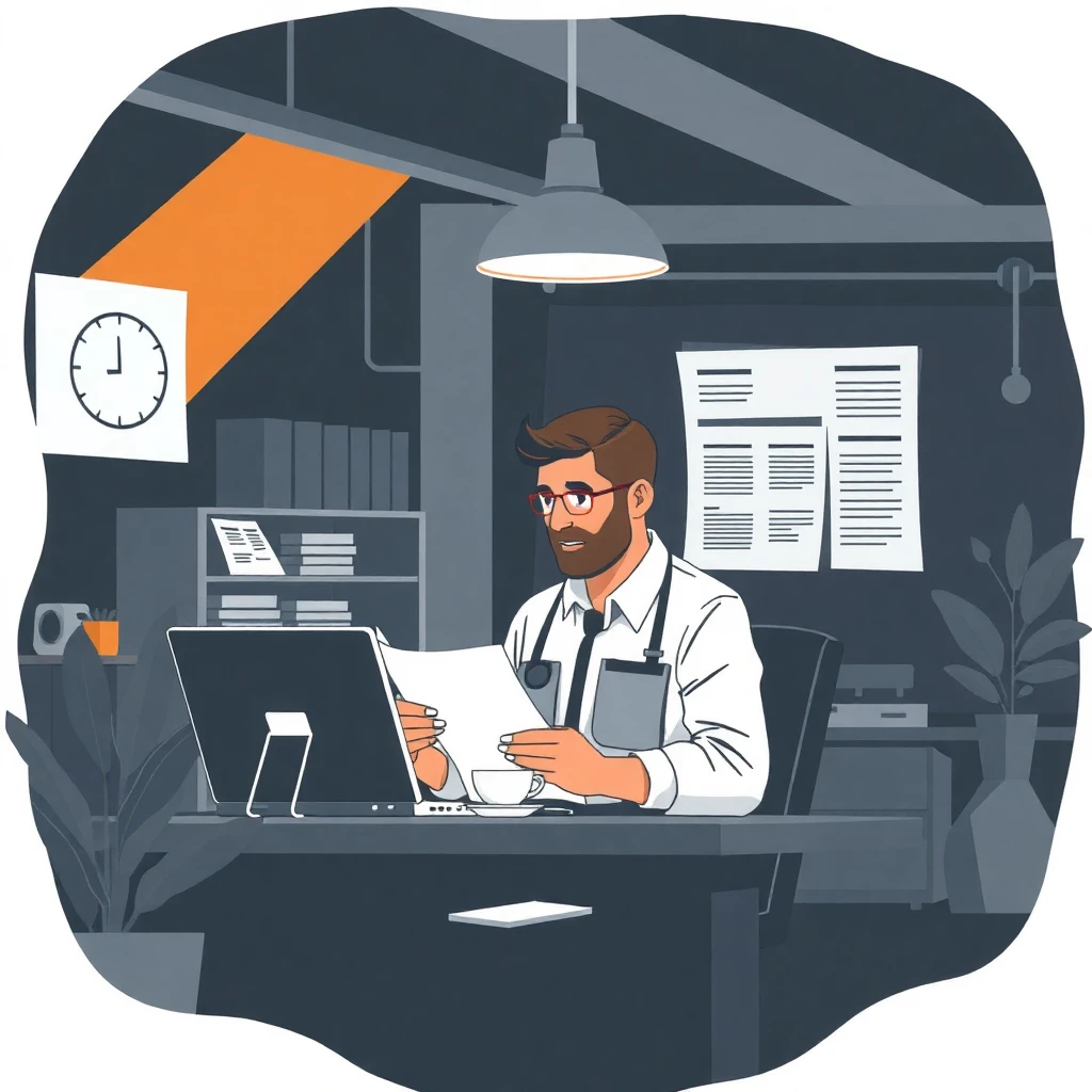 Revisando ofertas de trabajo