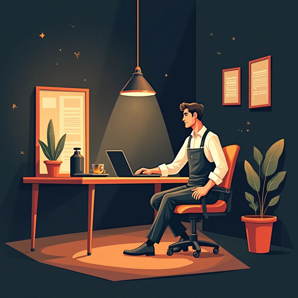 Revisando ofertas de trabajo