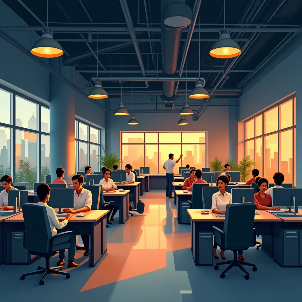 In-office customer service environment