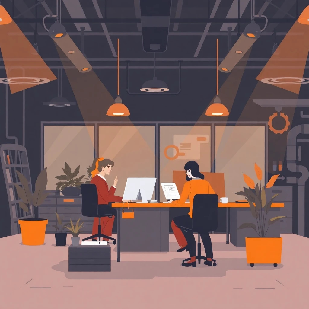 High-pressure customer service environment