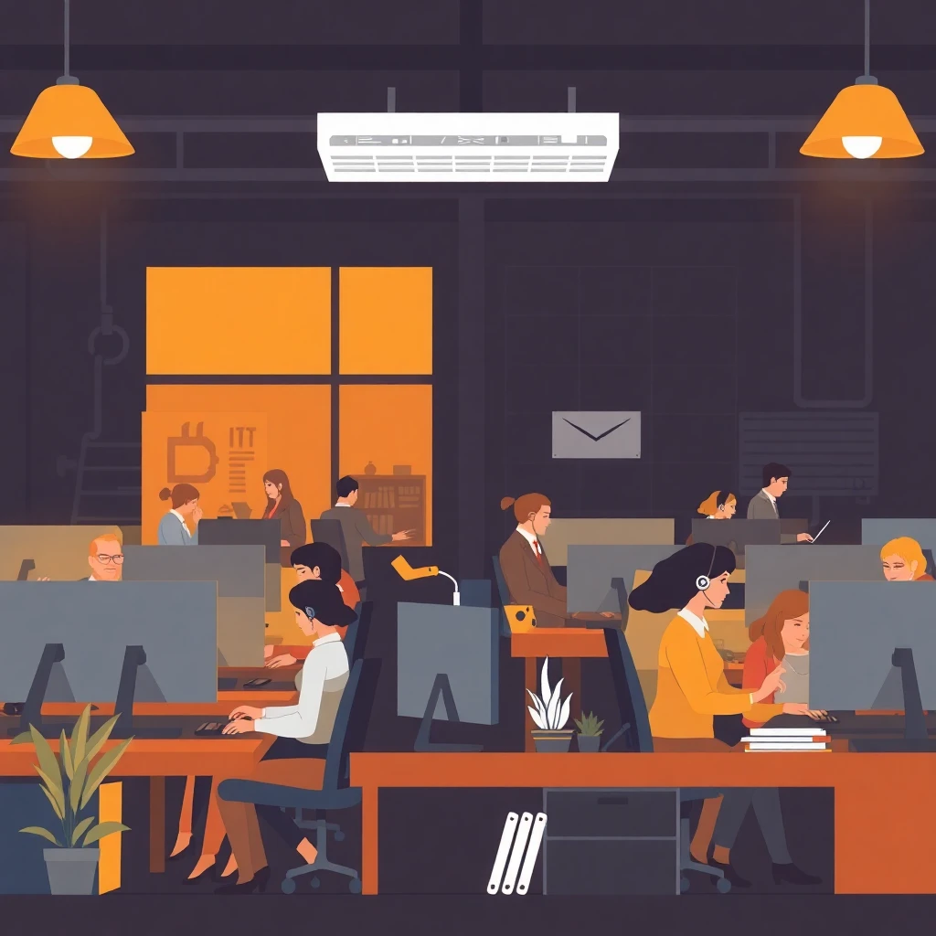 Local customer service environment