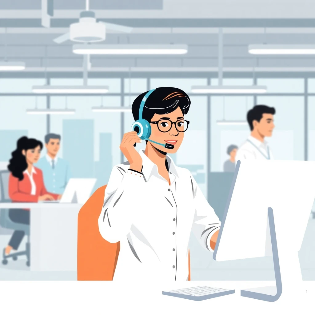 Multilingual customer service professional