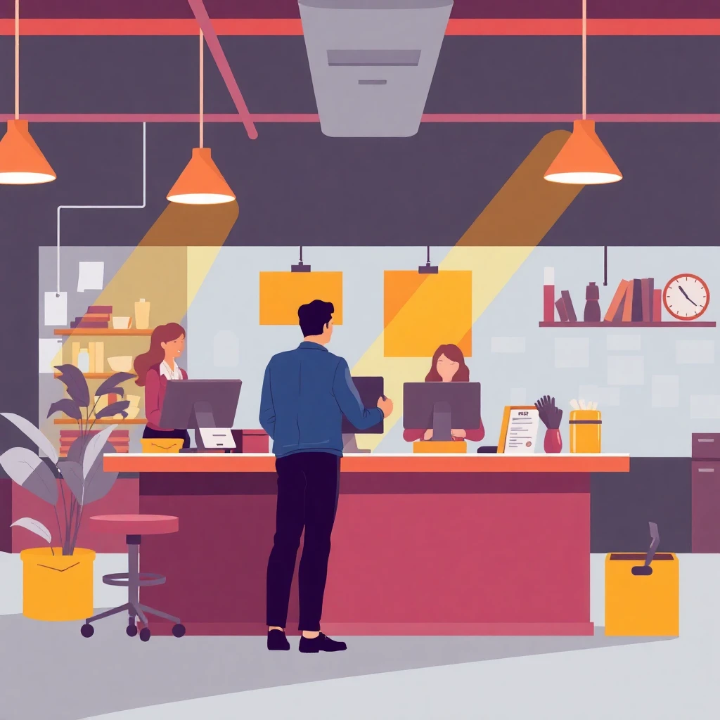 On-site customer service