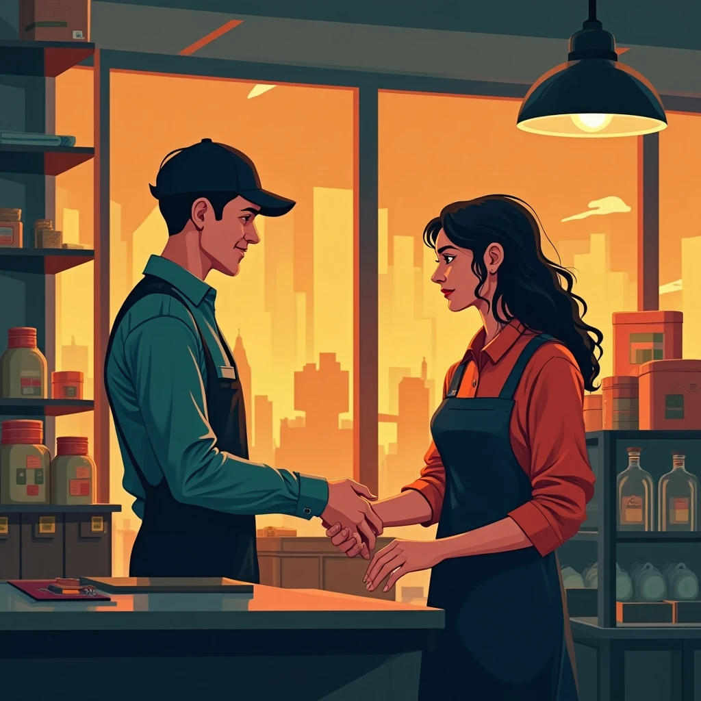 Retail customer service interaction